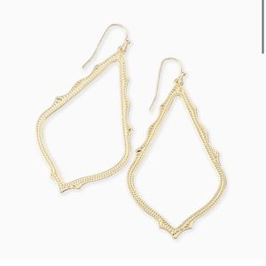 Kendra Scott Gold Sophee Drop Earrings